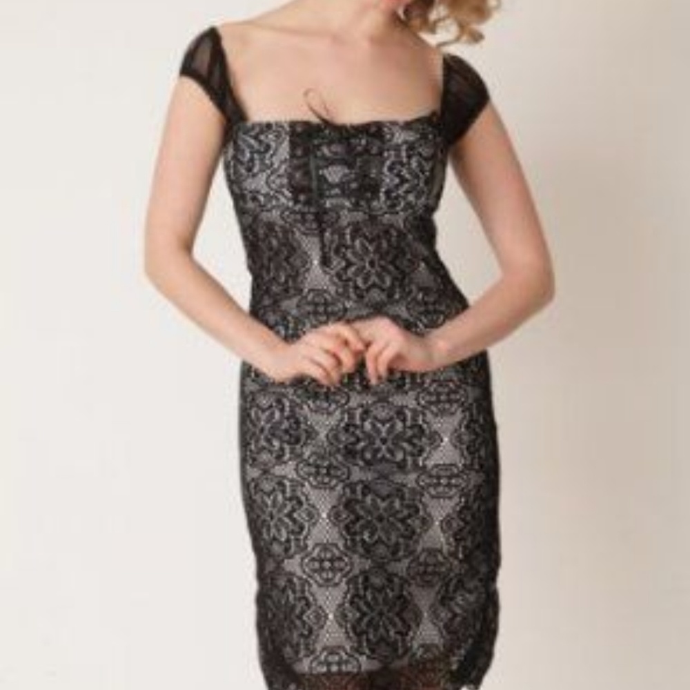 New 🎀 Corset lace up wiggle pinup retro style dress
